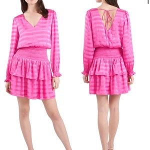 NWT 1.State Revolve long sleeve smocked dress